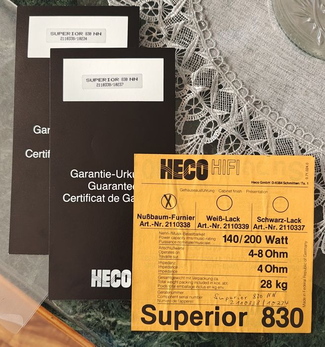 Kolumny HECO Superior 830
