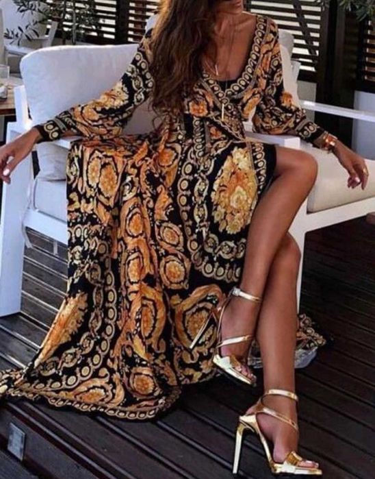 Pareo szlafrok plażowy na plażę tunika boho egipska suknia rozporek