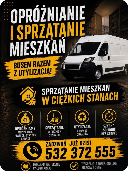 Usługi przeprowadzki transport