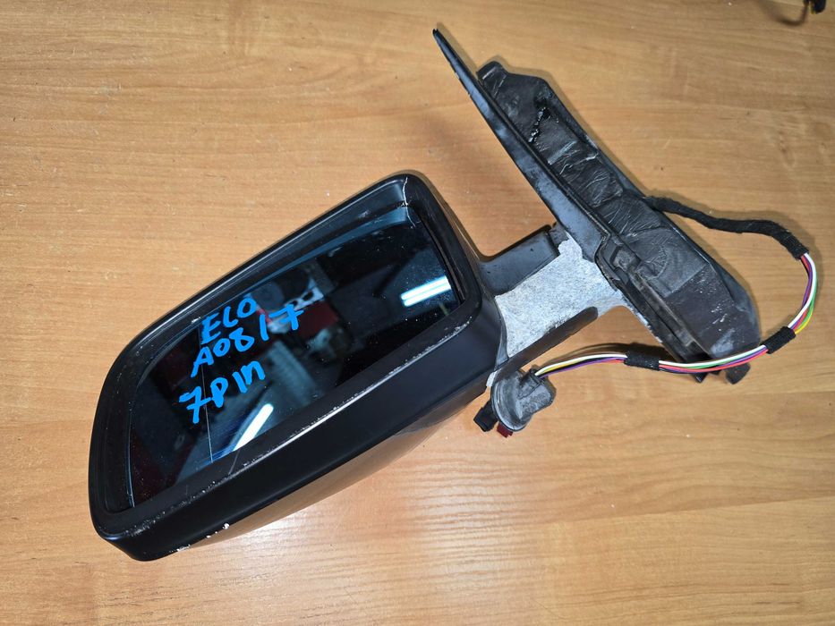 BMW 5 E60 E61 Lusterko Zewnętrzne Prawe Lewe 7 PIN Ele. Składane A08/7