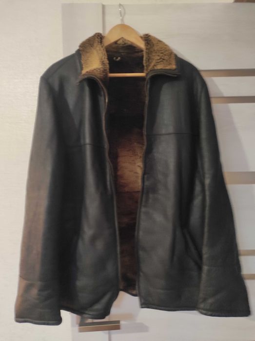 Чоловіча натуральна дублянка розмір m