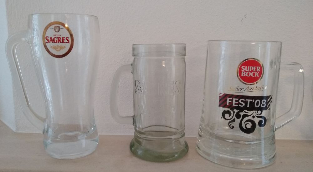 Canecas de Cerveja Portuguesa antigas