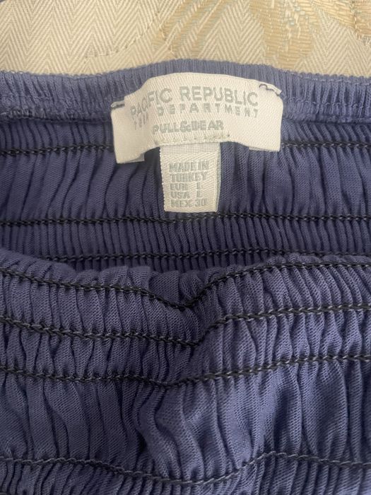 Top  azul PULL&BEAR
