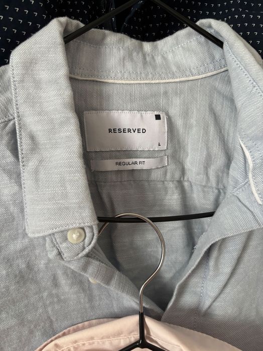 4 koszule męskie Diverse H&M Reserved