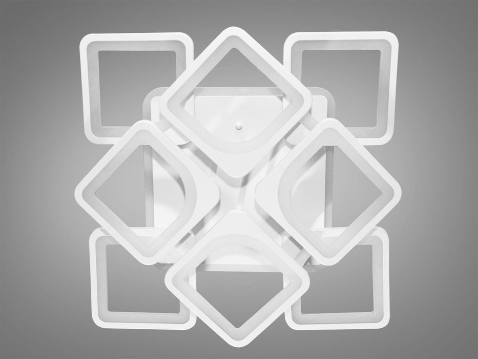 Світлодіодна LED люстра 130W з диммером і підсвіткою