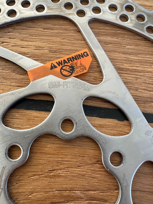 Dwie Tarcze hamulcowe Shimano SM-RT56-M