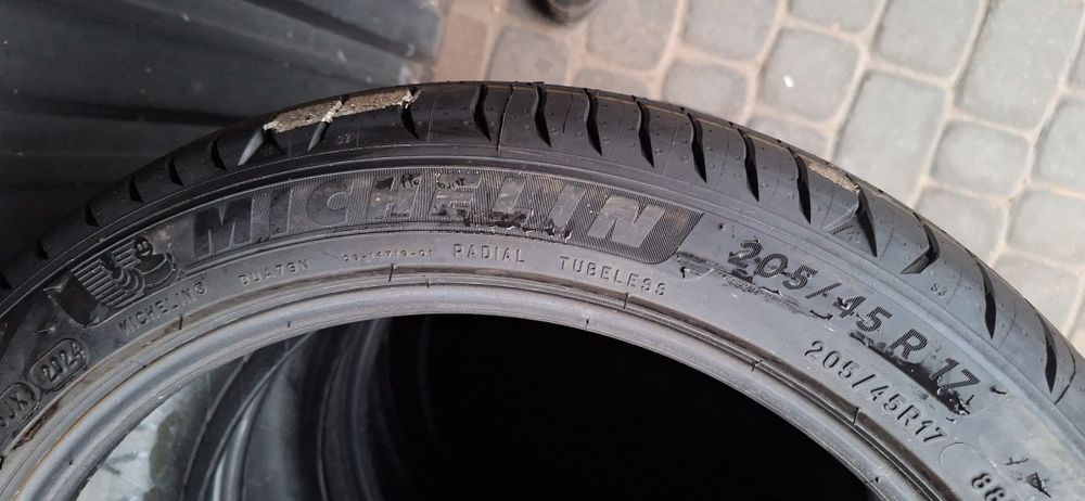 Opony letnie 205x45x17 Michelin