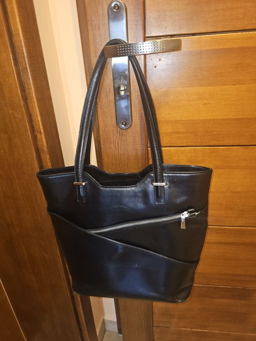 Torebka damska wykonana ze skóry naturalnej