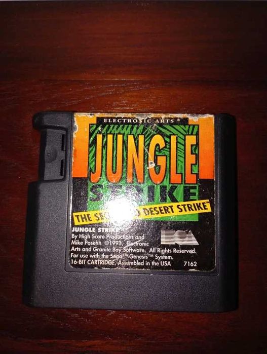 Jungle Strike Sega Megadrive