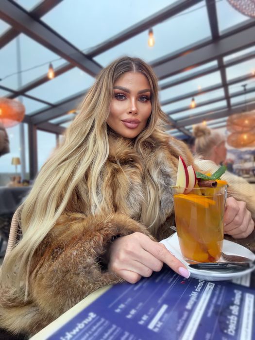 Futro naturalne długie