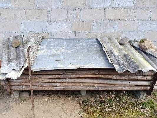 Stemple Sosnowe Okorowane