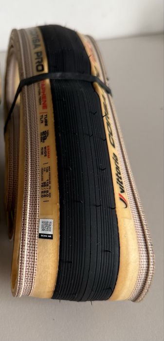 Opona szosowa Vittoria corsa pro graphene cotton-tech tube TLR 29 mm