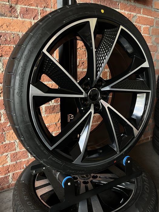 Koła Letnie 21 Audi A6 S6 A7 S7 C8 RS Nowe 255/35R21 Felgi Black | raty