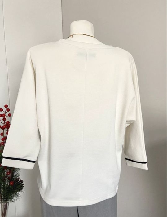 Biała bluzka Reserved M krótki rękaw