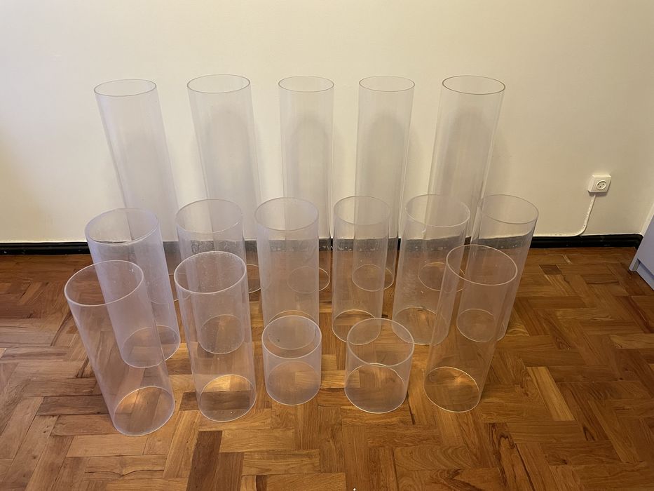 Conjunto peças em Acrílico