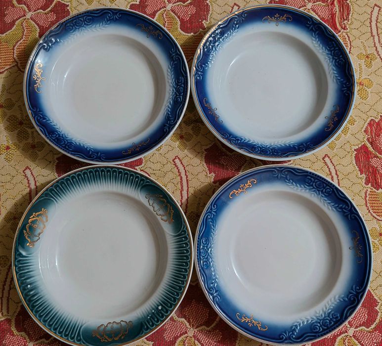 Тарілка глибока СРСР (20 см 4 шт)