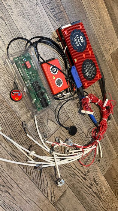 Daly BMS 16s 48V 250A + балансир + плата