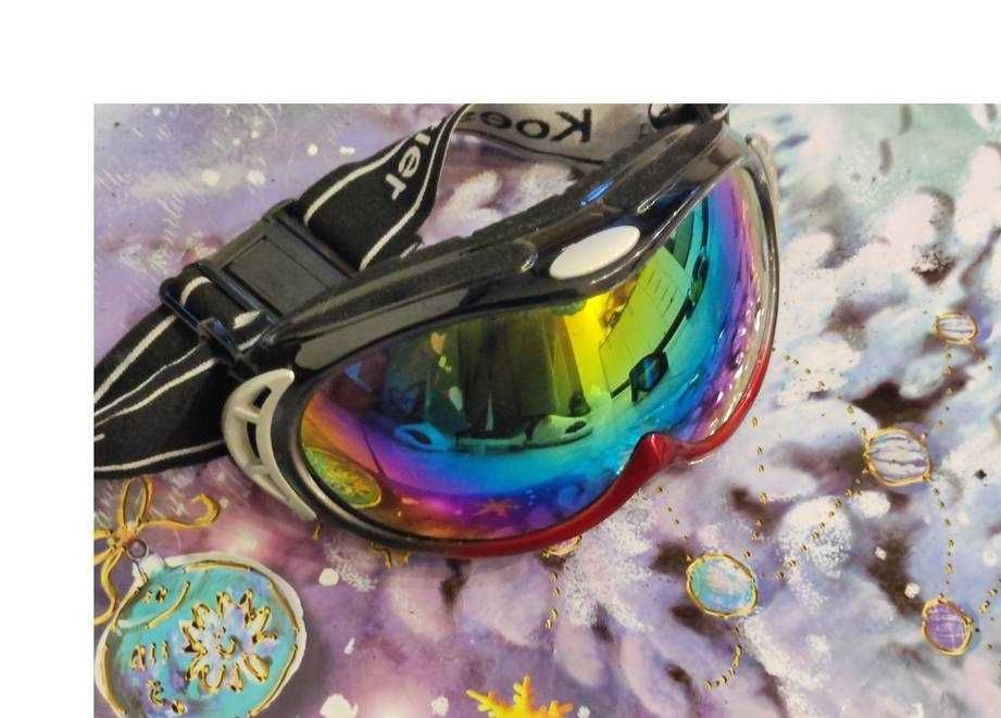 okulary UV dla dorosłych gogle narciarskie  snowboardowe Koestler