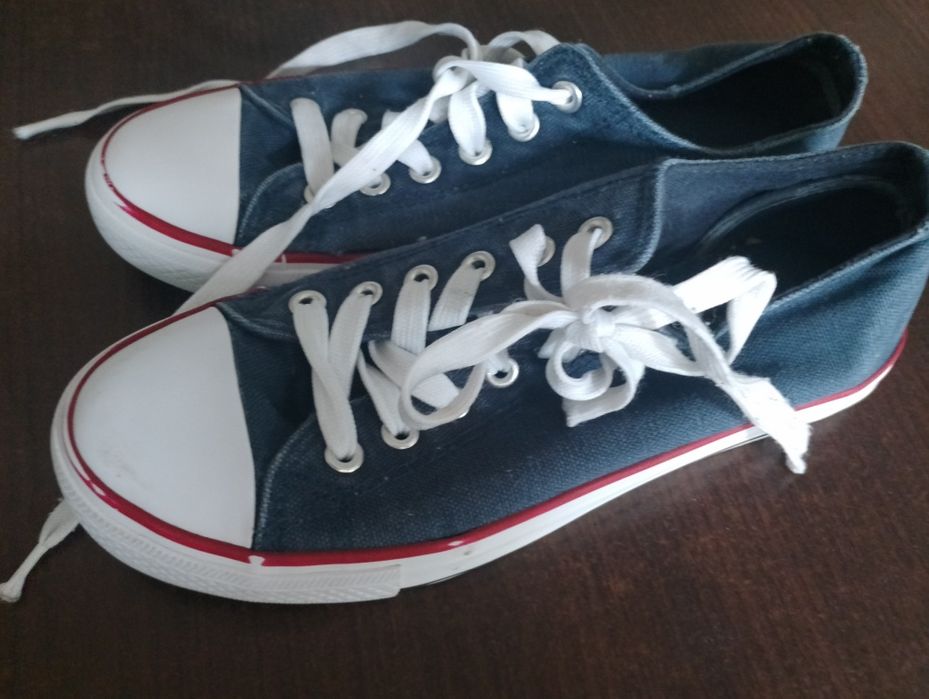 Trampki sinsey granatowe