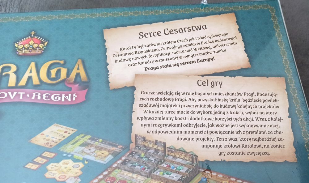 Praga Caput Regni gra planszowa