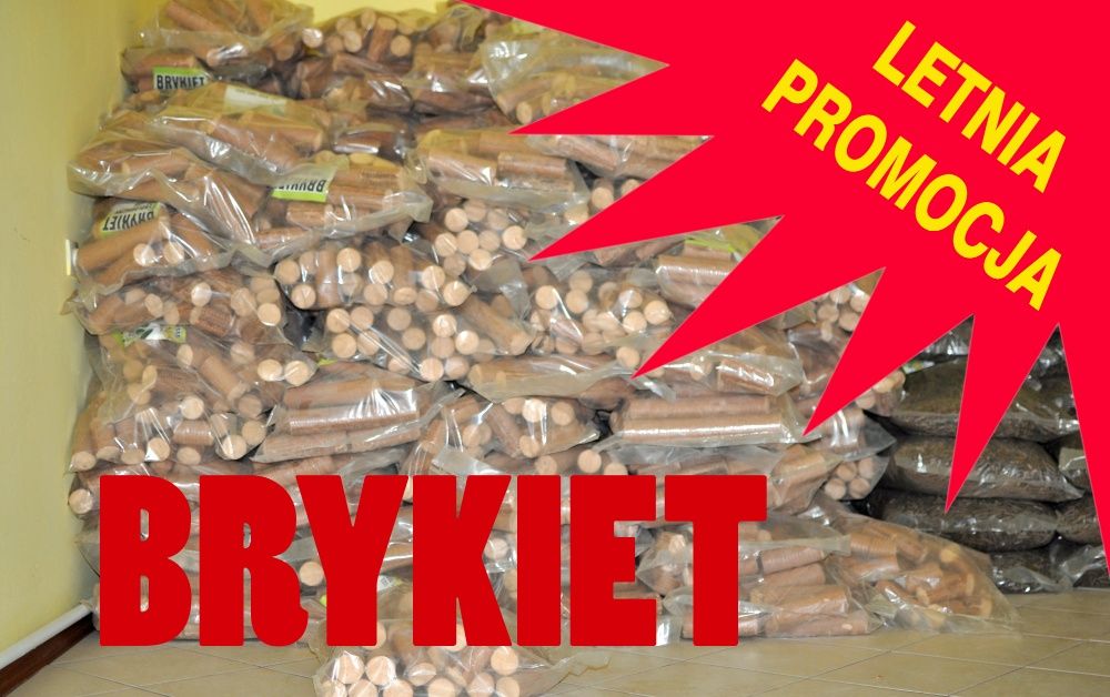 Brykiet ekologiczny wysokokaloryczny