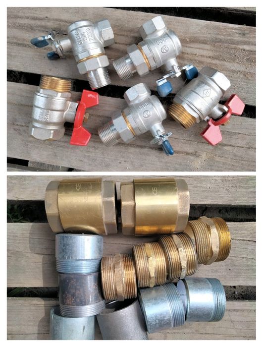 Кран кульковий 1 ", 3/4, зворотній клапан 2" SD
