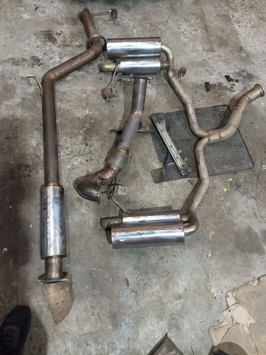 Кастомный выхлоп Skoda Octavia A7 RS