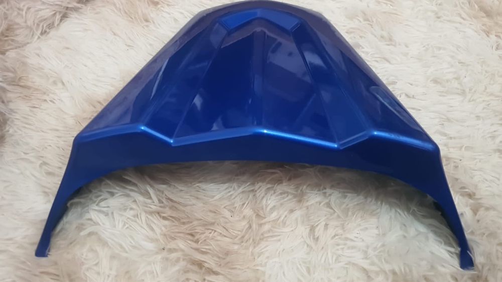 Tampa de Banco Traseiro / Cowl em Azul Racing Metálico para Yamaha YZF-R15 V3