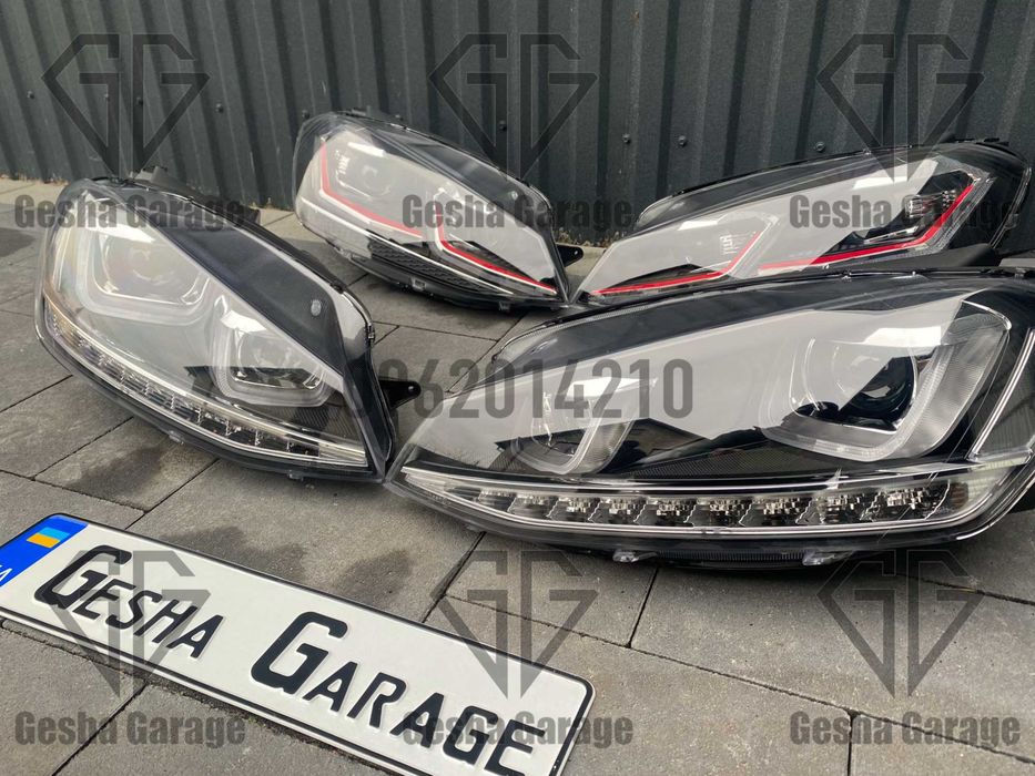 Наявність комплект фар Volkswagen Golf 7 гольф full led halogen DRL