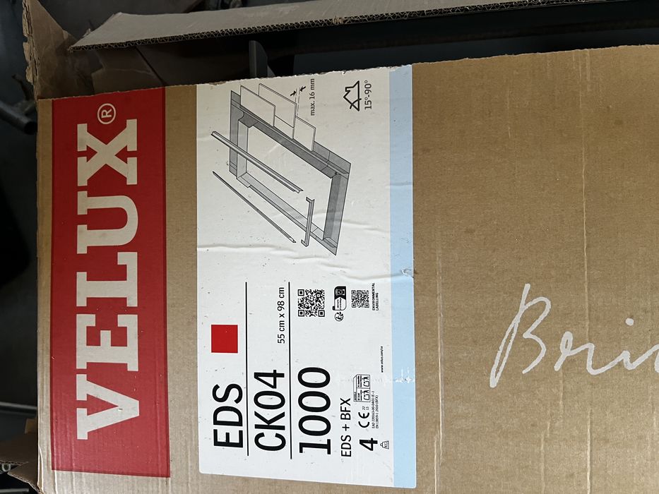 Velux Nowe okno dachowe 55/98