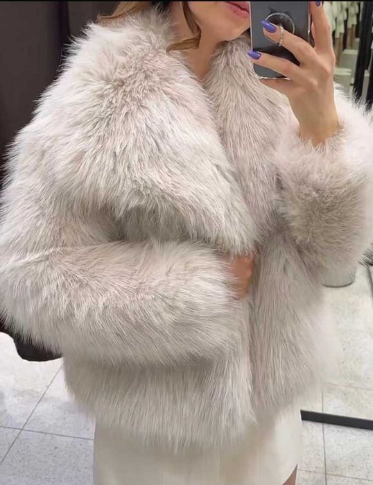 Zara Futro sztuczne S