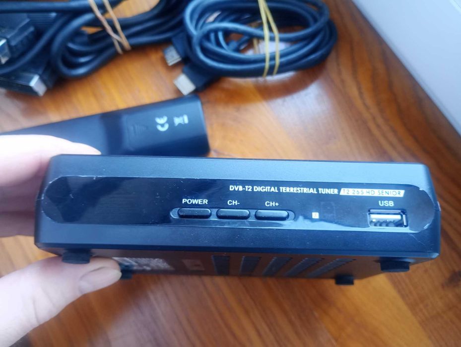 Dekoder DVB-T2 Digital 265 HD Senior New.Digtal TV naziemna.