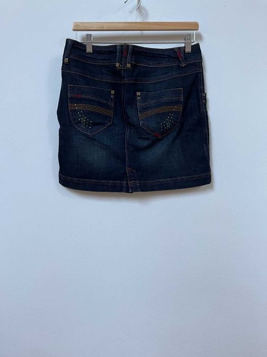 Mini spódniczka jeansowa Promod M