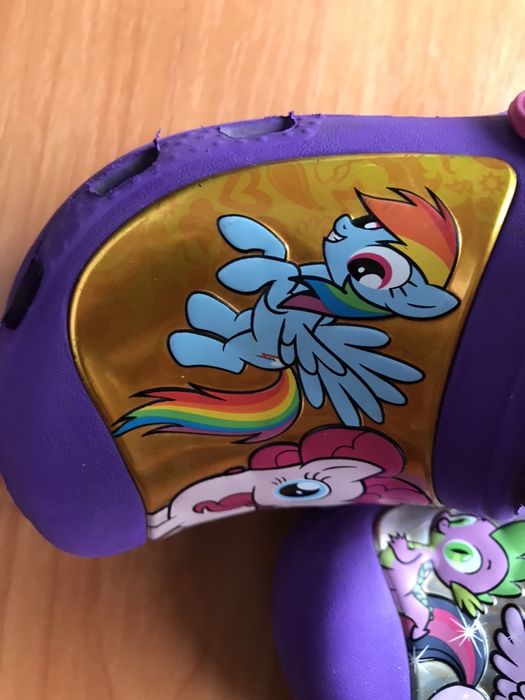 Сrocs my little pony розмір C 8 9 (наш 24-25 )
