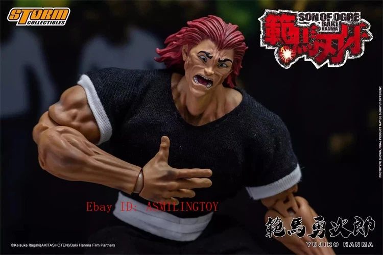Figurka anime Yujiro Hanma 1/12 Storm Collectibles Limitowana (battle damage)