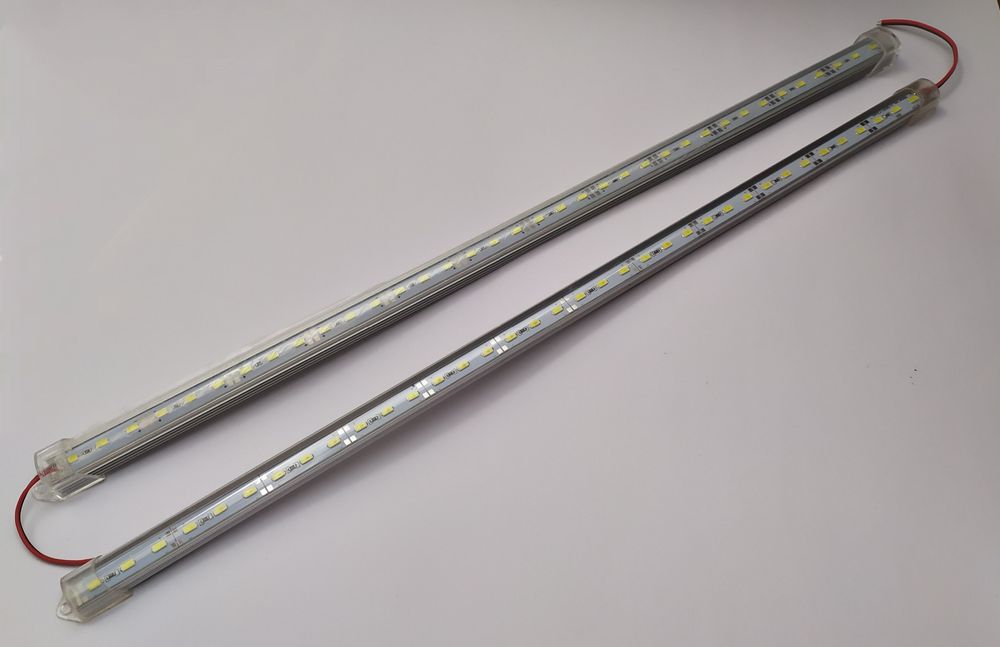 Barras led 12v branco frio