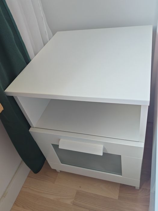 Szafka nocna Ikea Brimnes biały mat