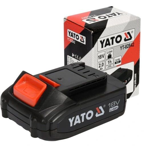 Yato Akumulator Bateria Do Yato 18v 2,0ah Li-ion Szybkie Ładowanie Yt-
