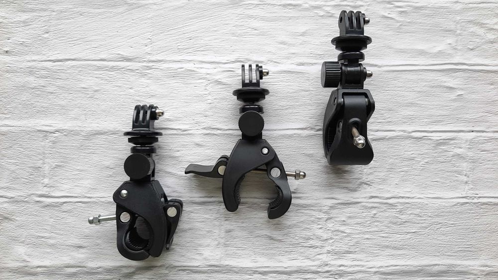 Крепление (краб) на руль / вело для экшн камер GoPro Xiaomi Sony Insta