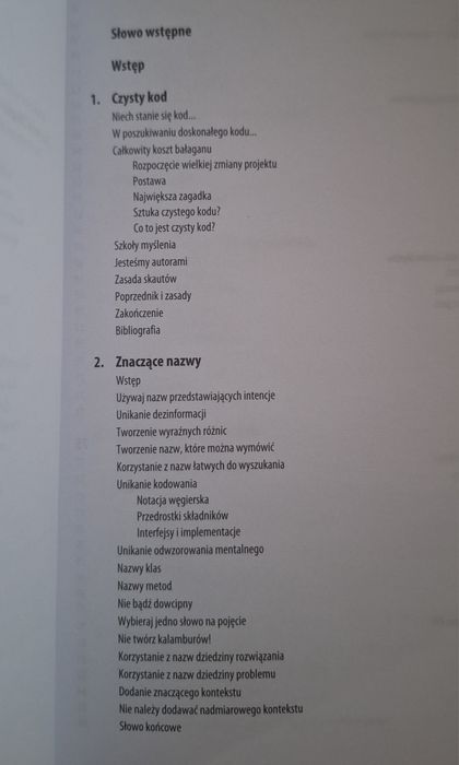 Czysty kod podręcznik programisty