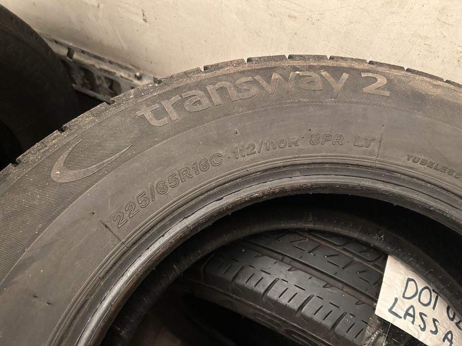 2x OPONY LETNIE LASSA TRANSWAY 2 225/65R16C 112/110R 2022/21r