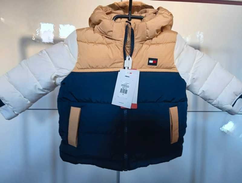 Tommy Hilfiger śliczna kurteczka 80 cm nowa