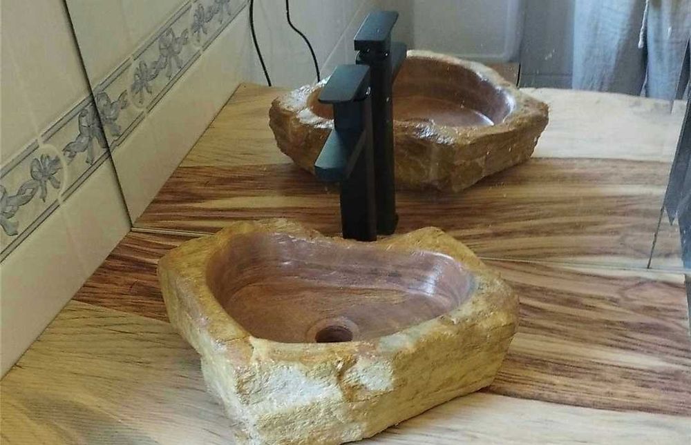 Lavatórios em xisto