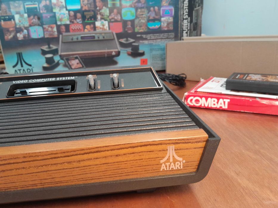 ATARI 2600 "Woody" na caixa - PAL - Testada