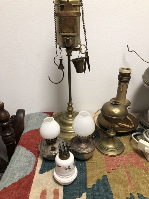 Varios candeeiros