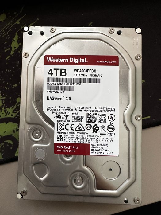 wd red 4tb - Купити електроніку - Ціни на OLX.ua