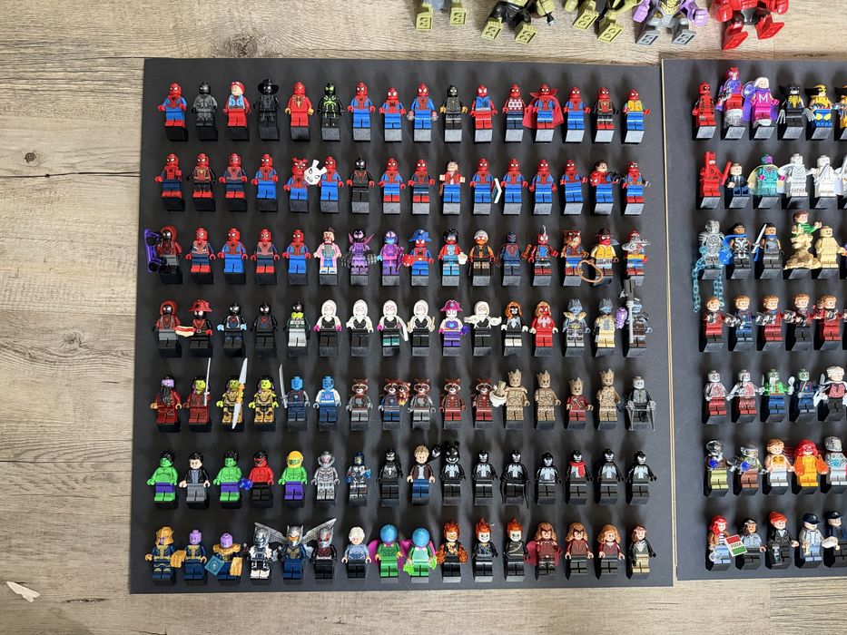 LEGO Marvel – kolekcja 359 minifigurek + ramki