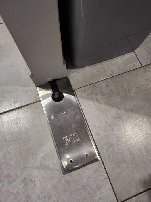 Drzwi szklane 208x82 cm oklejone