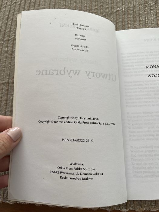 Ignacy Krasicki, utwory wybrane