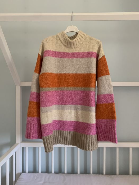Ciepły sweter H&M w super stanie S 36